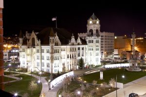 Courthouse Square, Scranton, PA.
