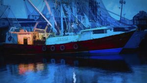Cape May - Ghostly Boat